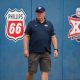BYU head softball coach Gordon Eakin