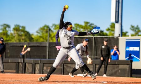 UCF softball pitcher Sarah Willis