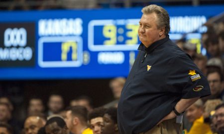 NCAA Basketball: West Virginia at Kansas
