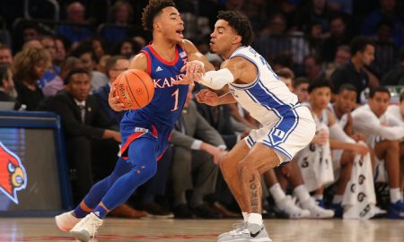 NCAA Basketball: Kansas at Duke