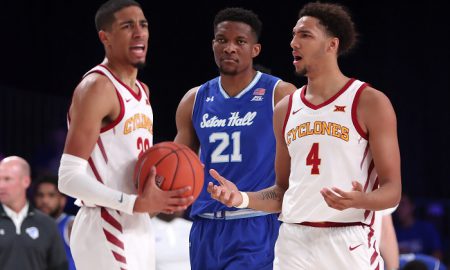 NCAA Basketball: Battle 4 Atlantis-Iowa State vs Seton Hall