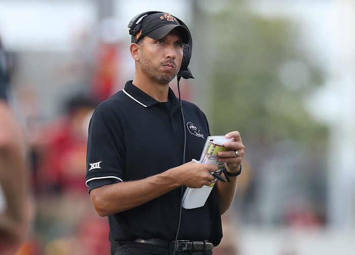 NCAA Football: Iowa at Iowa State