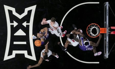 Big 12 Basketball Logo From Cincinnati vs. TCU Game